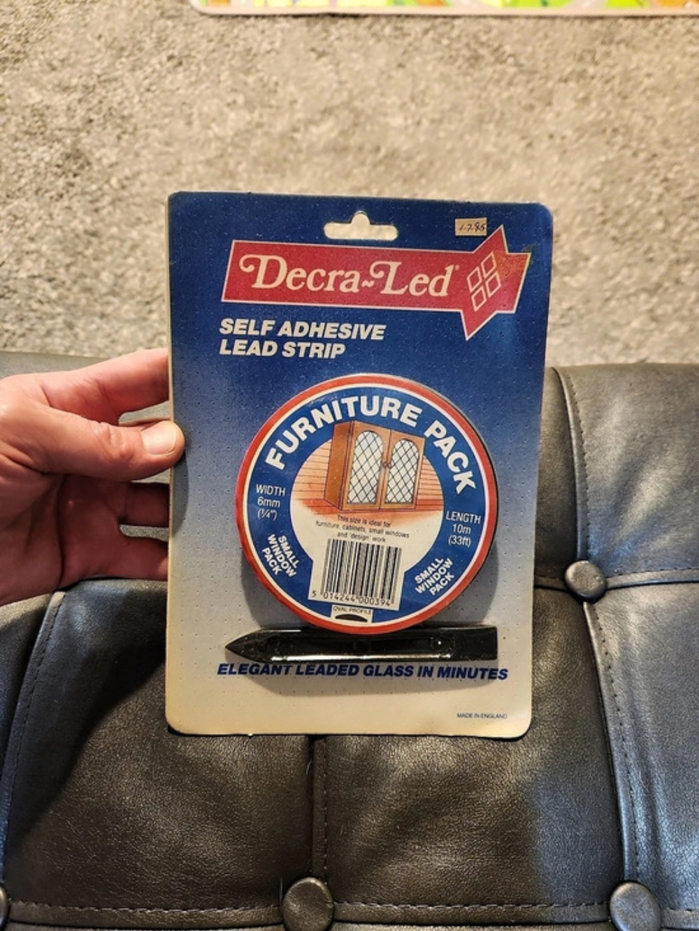 New Decra-Led Self Adhesive Lead Strip Furniture Pack